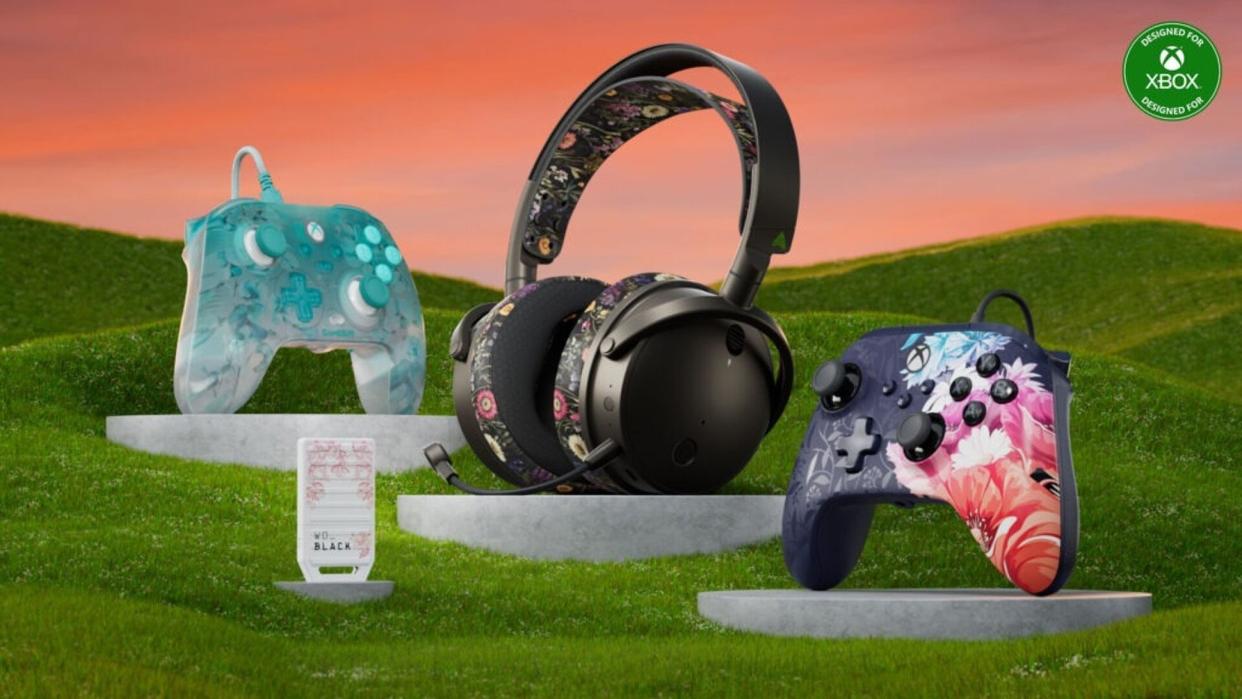 微软发布Xbox“花卉系列”配件：颜值与性能双在线